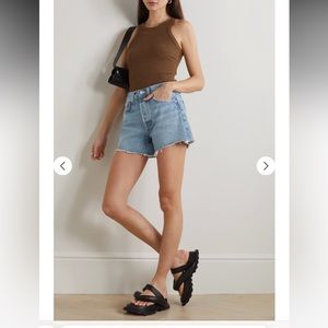 Agolde Parker jean shorts